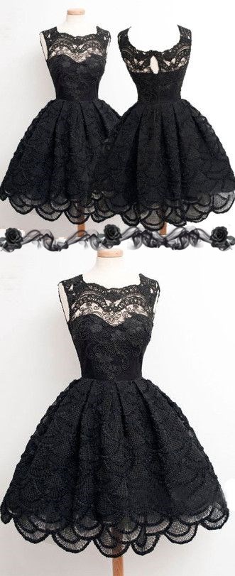 Vintage black prom dresses